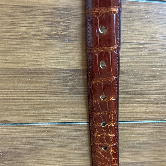 Barry Kieselstein-Cord Alligator Belt with Silver Buckle - Picture 9 of 11